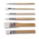 Set de 6 pinceaux de précision ronds & plats Vintage Paint