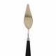 Spatule pour application pâte manche noir 3,7x10cm Stamperia