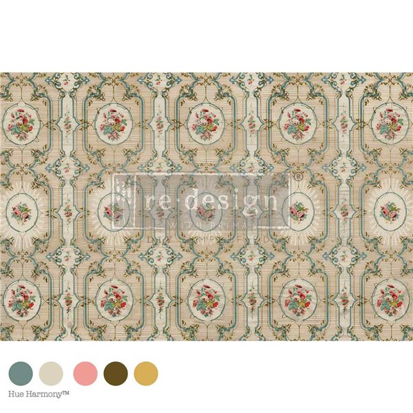 Papier de soie décoratif Redesign The Medallion Meadow 48x76cm