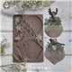 Moule silicone ReDesign Evergreen Antler Emblem 12.7x20.3cm