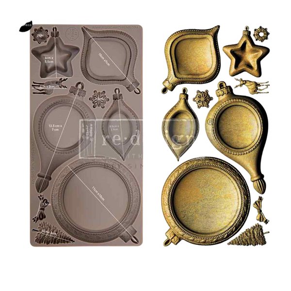 Moule Noël silicone ReDesign Noel Elegance 12.7x25.4cm