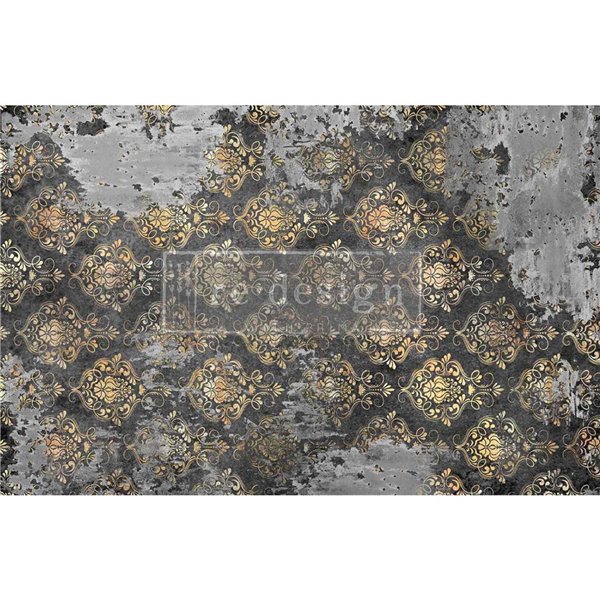 Papier fibre pour découpage Redesign Obsidian Reliquary 49.5x76.2cm