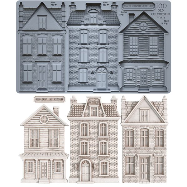 Moule silicone IOD Old Colchester Road 15x25cm