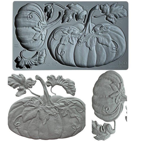 Moule silicone IOD Hello Pumpkin citrouille