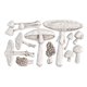 Moule silicone IOD Toadstool champignons