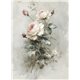 Papier de riz A4 magnifiques roses