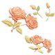 Moule silicone Mya rose 9x11cm