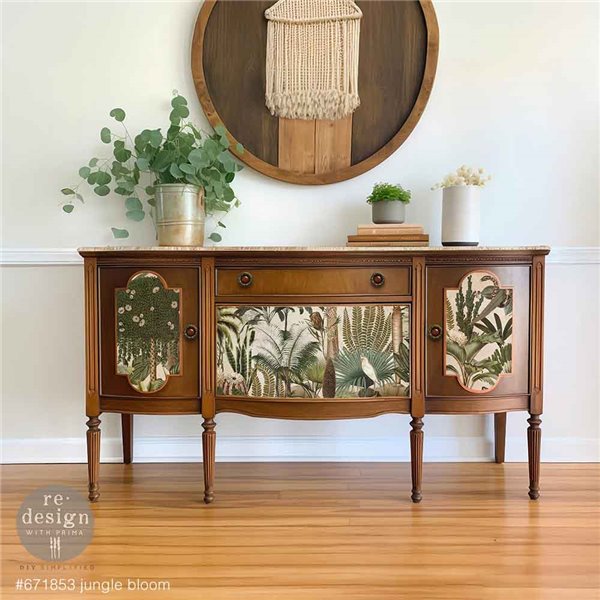 Papier fibre découpage Redesign A1Jungle Bloom