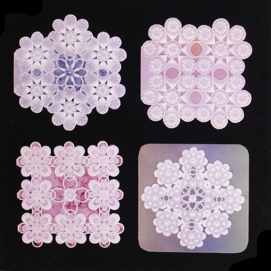 Patrons Adèle Miller modèle Pergamano Teardrop Variations pattern
