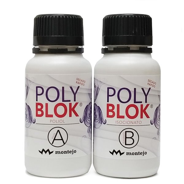 Résine polyuréthane bicomposante Poly Blok 250+250g