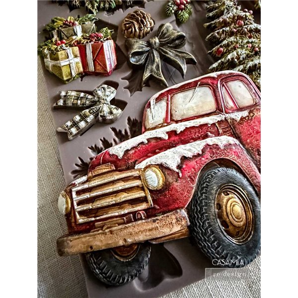 Moule silicone ReDesign Country Christmas Delivery 12.7x20.3cm