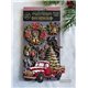 Moule silicone ReDesign Country Christmas Delivery 12.7x20.3cm