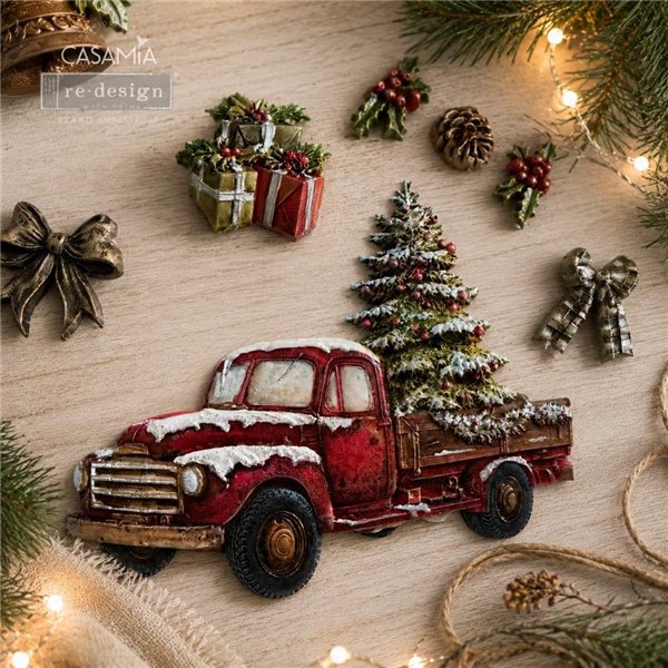 Moule silicone ReDesign Country Christmas Delivery 12.7x20.3cm