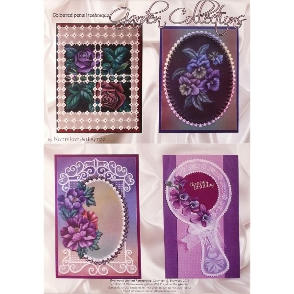Modèles Kannikar Sukseree patron Pergamano jardin pattern 1