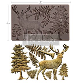 Moule silicone ReDesign Stag Of The Highlands 12.7x20.3cm