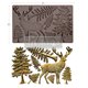 Moule silicone ReDesign Stag Of The Highlands 12.7x20.3cm