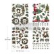 Transfert pelliculable Redesign Home For The Holidays 21x28cm 3fe+1 en BONUS