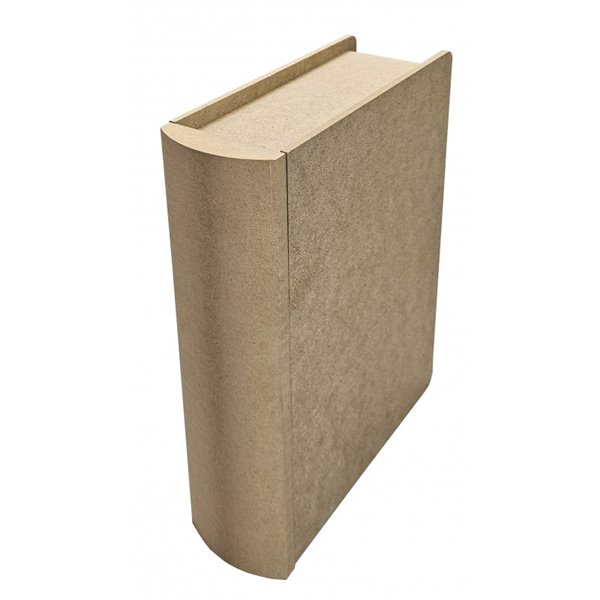 Boite en bois MDF à décorer boite à livres 25x19x7cm