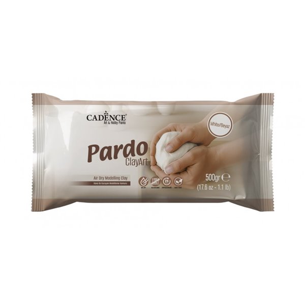 Pâte à modeler autodurcissante argile brune Pardo 500g