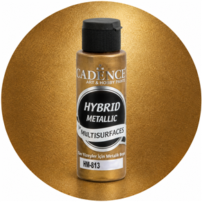 Peinture métallique Hybride Cadence 70ml Or foncé