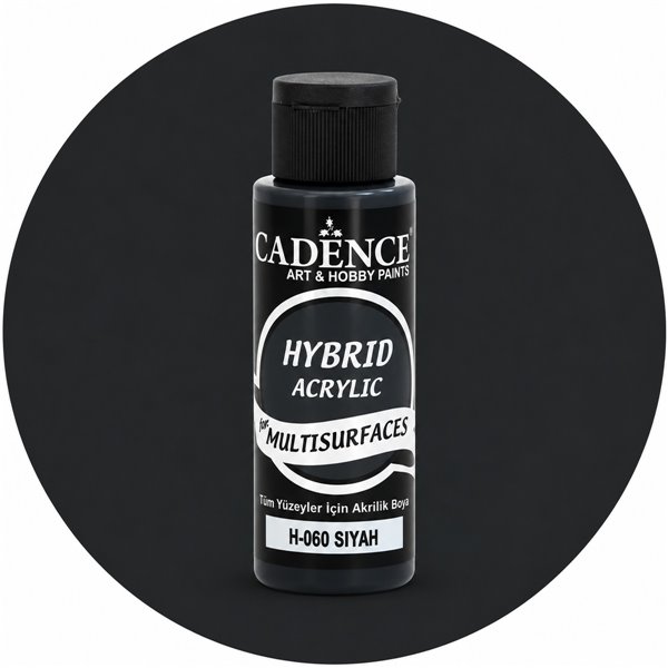 Peinture Hybride Cadence 70ml noir