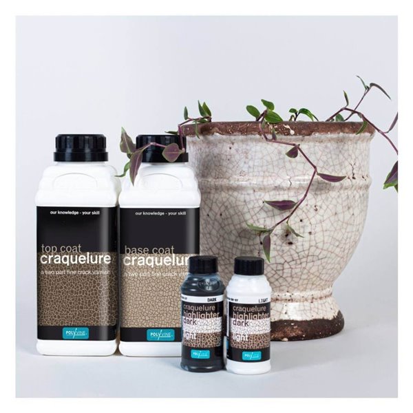 Révélateur de craquelures foncé 50g Polyvine