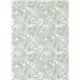Papier de riz A4 fond de fleurs blanches