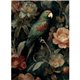 Papier de riz mûrier perroquet 57x41cm