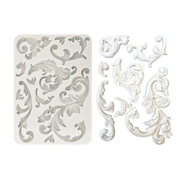Moule silicone Stamperia A5 Sir Vagabond in Fantasy World angles et ornements