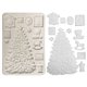 Moule silicone Stamperia A5 Christmas tree