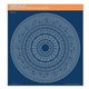 Groovi gabarit parchemin Cercle imbriqués 21x21cm