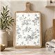 Papier fibre découpage Heirloom Toile Redesign A3