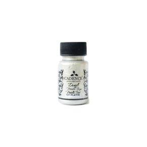 Peinture métallique Dora Cadence Platine 50ml