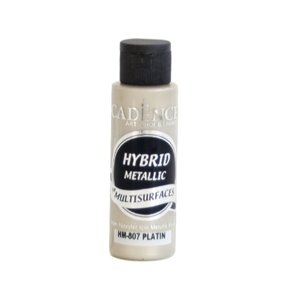 Peinture métallique Hybride Cadence Platine Platin 70ml