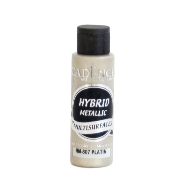 Peinture métallique Hybride Cadence Platine Platin 70ml
