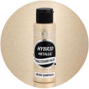 Peinture métallique Hybride Cadence Champagne Sampania 70ml