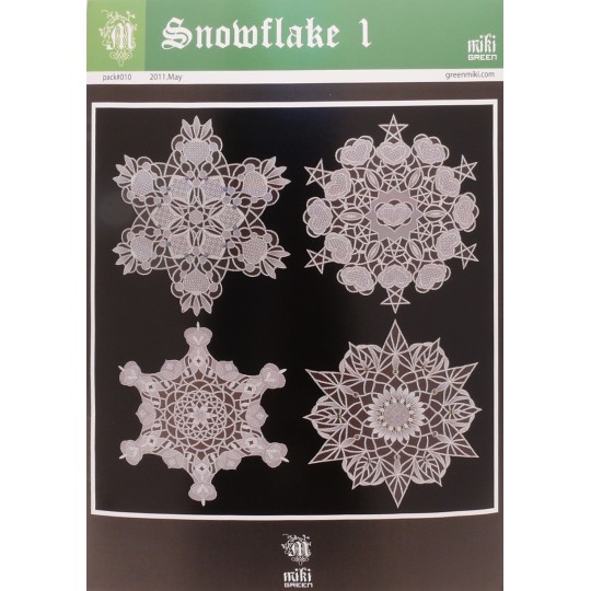 Patrons Miki Green modèle Pergamano Noël étoiles 1 pattern 10 Patrons Miki Green modèle Pergamano Noël étoiles 1 pattern 10
