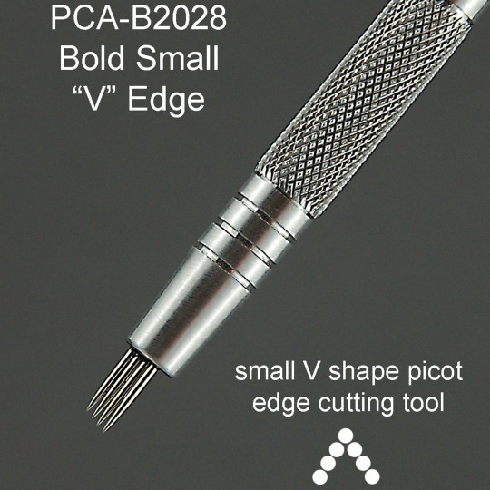 Outil de perforation coupant V petit pointes épais ParchCraft Australia Outil de perforation coupant V petit pointes épais ParchCraft Australia