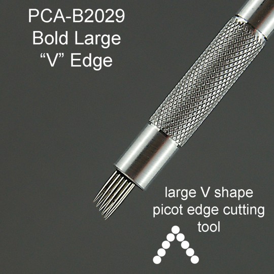 PCA outil de perforation coupant V grand pointes épais PCA outil de perforation coupant V grand pointes épais