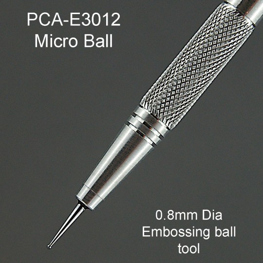 Outil à embosser bille 0.8mm micro ParchCraft Australia Outil à embosser bille 0.8mm micro ParchCraft Australia