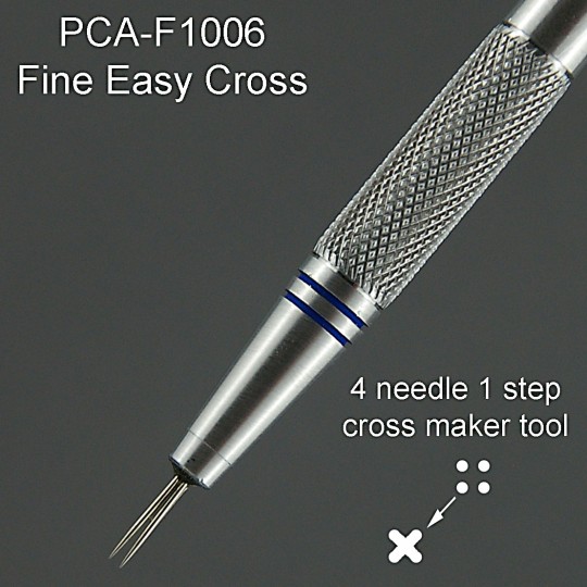 PCA outil de perforation coupant croix facile 4 pointes fines PCA outil de perforation coupant croix facile 4 pointes fines