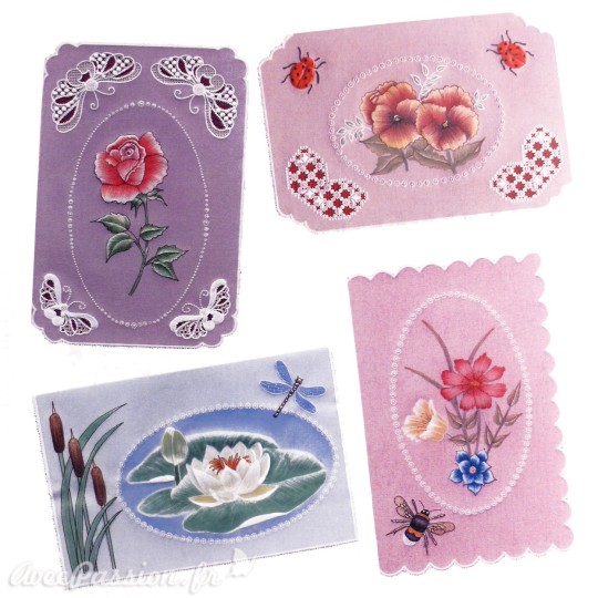 Patrons dentelle de papier PCA Pauline Loweth blooming bugs Patrons dentelle de papier PCA Pauline Loweth blooming bugs