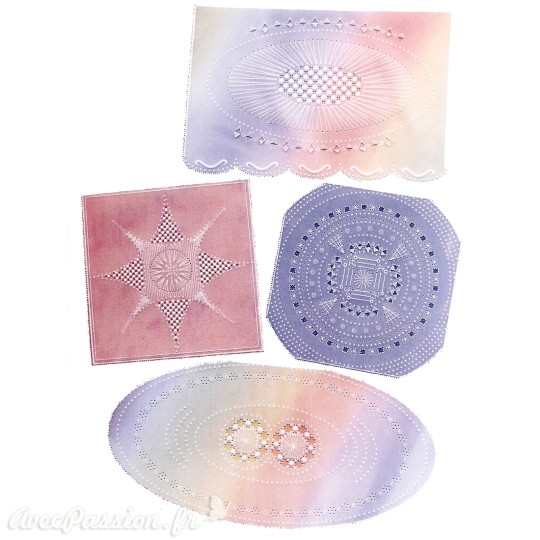 Patrons dentelle de papier PCA Pauline Loweth circles end ovals Patrons dentelle de papier PCA Pauline Loweth circles end ovals