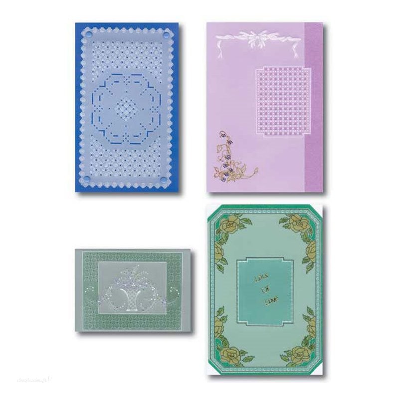 Patrons dentelle de papier PCA Aileen Childs motif 19 