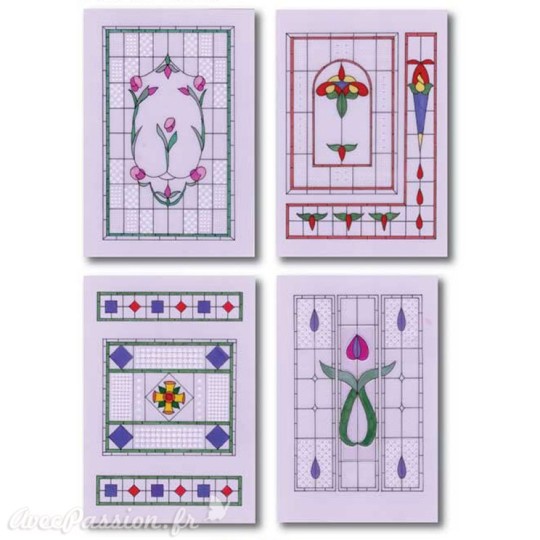 Patrons dentelle de papier PCA Aileen Childs motif 20 