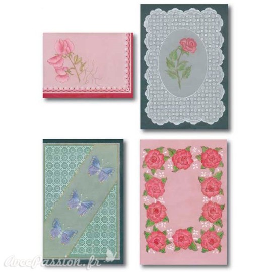 Patrons dentelle de papier PCA Aileen Childs motif 24