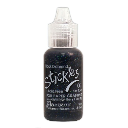 Colle pailletée Stickles Ranger black diamond 18ml 