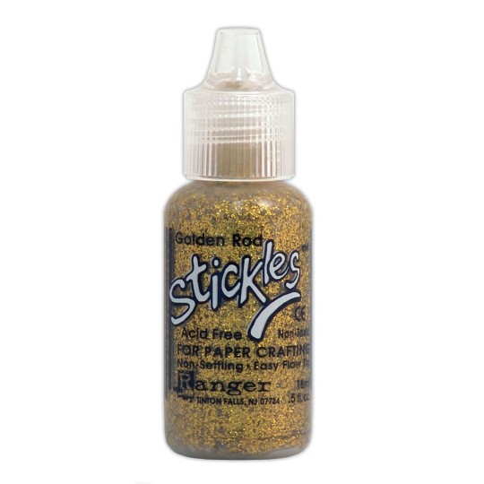 Colle pailletée Stickles Ranger doré golden rod 18ml 