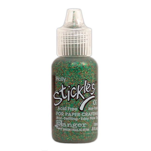 Colle pailletée Stickles Ranger vert Noël 18ml