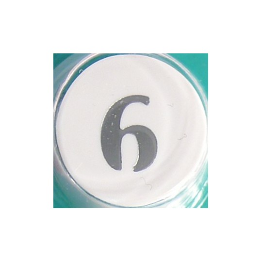 Perforatrice chiffre 6 6x8mm Perforatrice chiffre 6 6x8mm